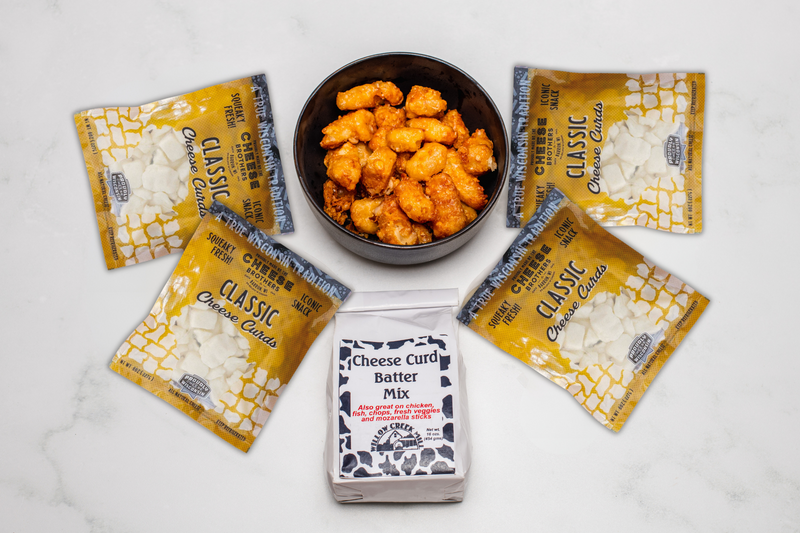 Wisconsin Cheese Curds and Batter Mix Combo Pack Order Online