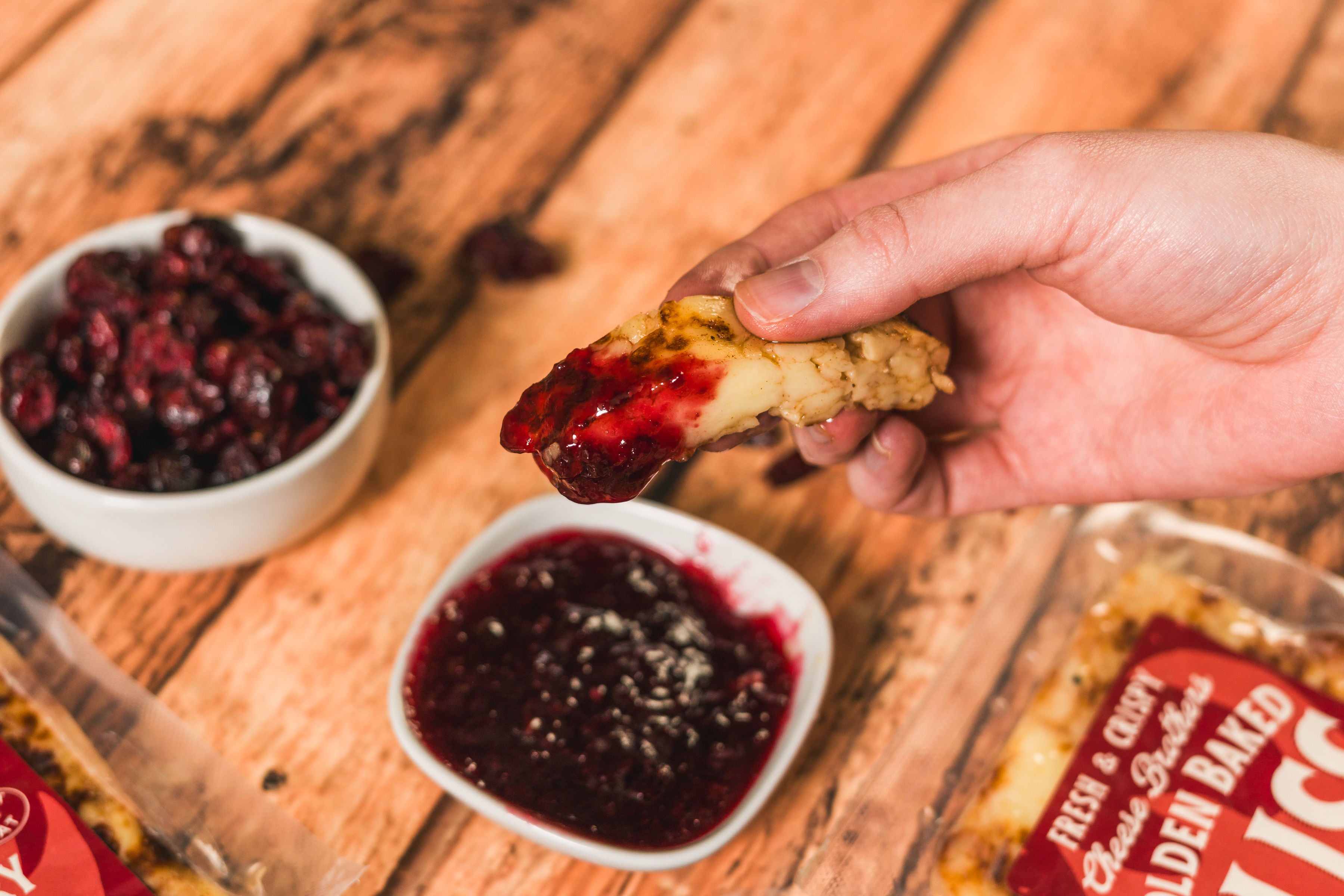 Cranberry Golden Baked Bliss Cheese | Order Wisconsin Bread Cheese