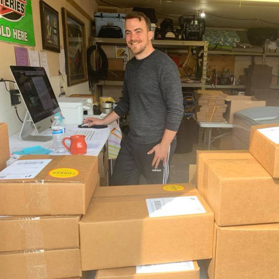 Eric Packing Boxes