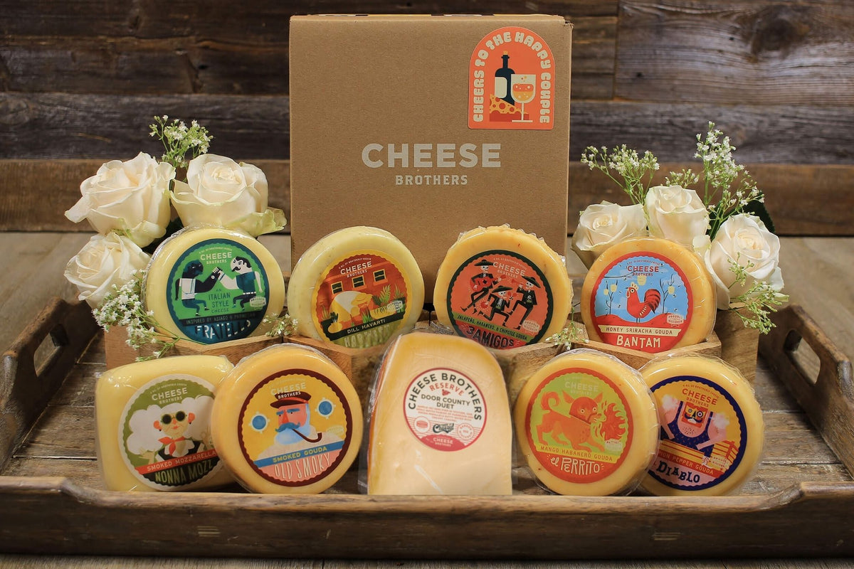 &quot;Cheers to the Happy Couple&quot; Wedding Gift Basket
