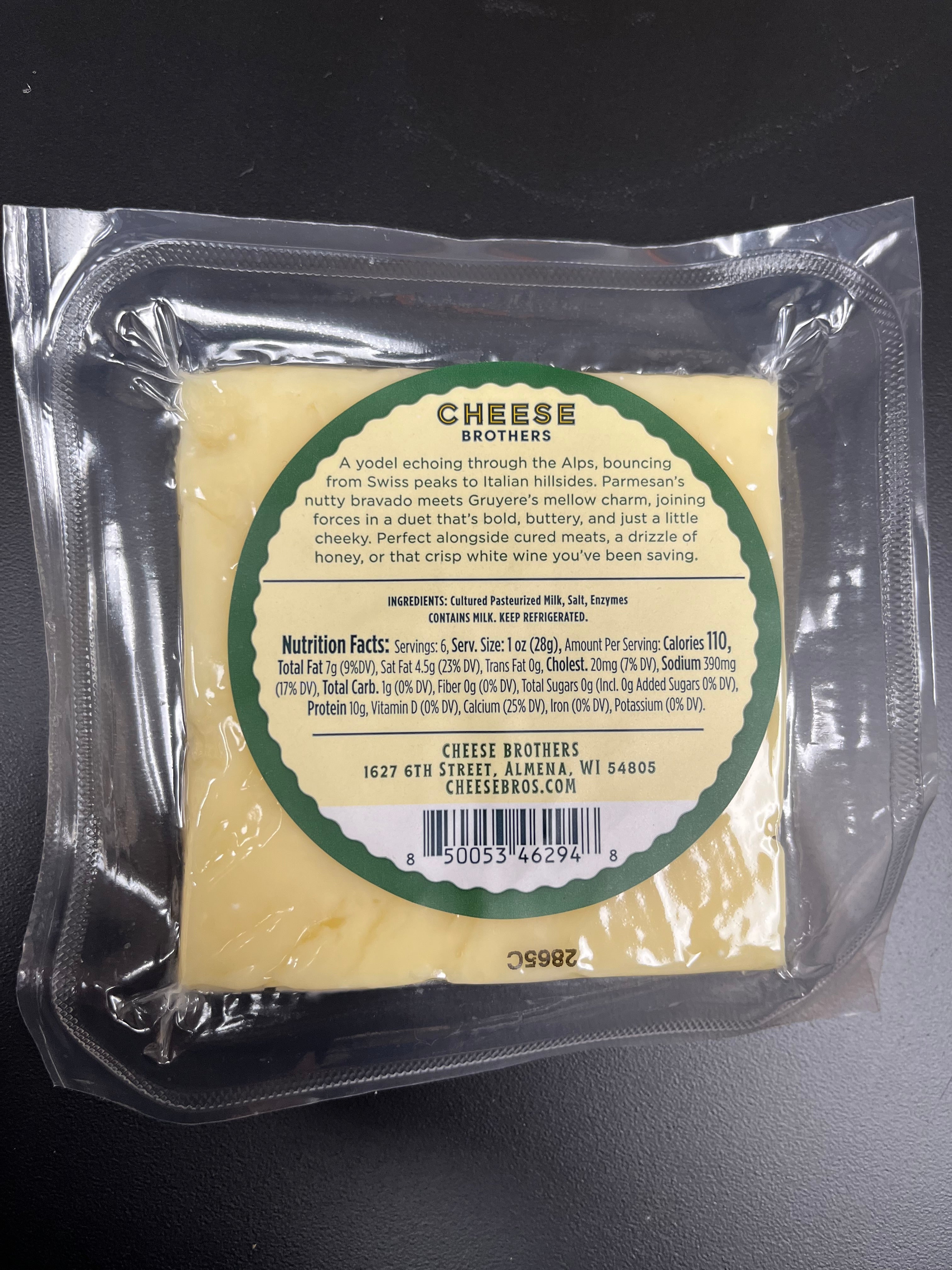 Yodel Parmesan Gruyere (Pre-Release, Limit One Per Order)