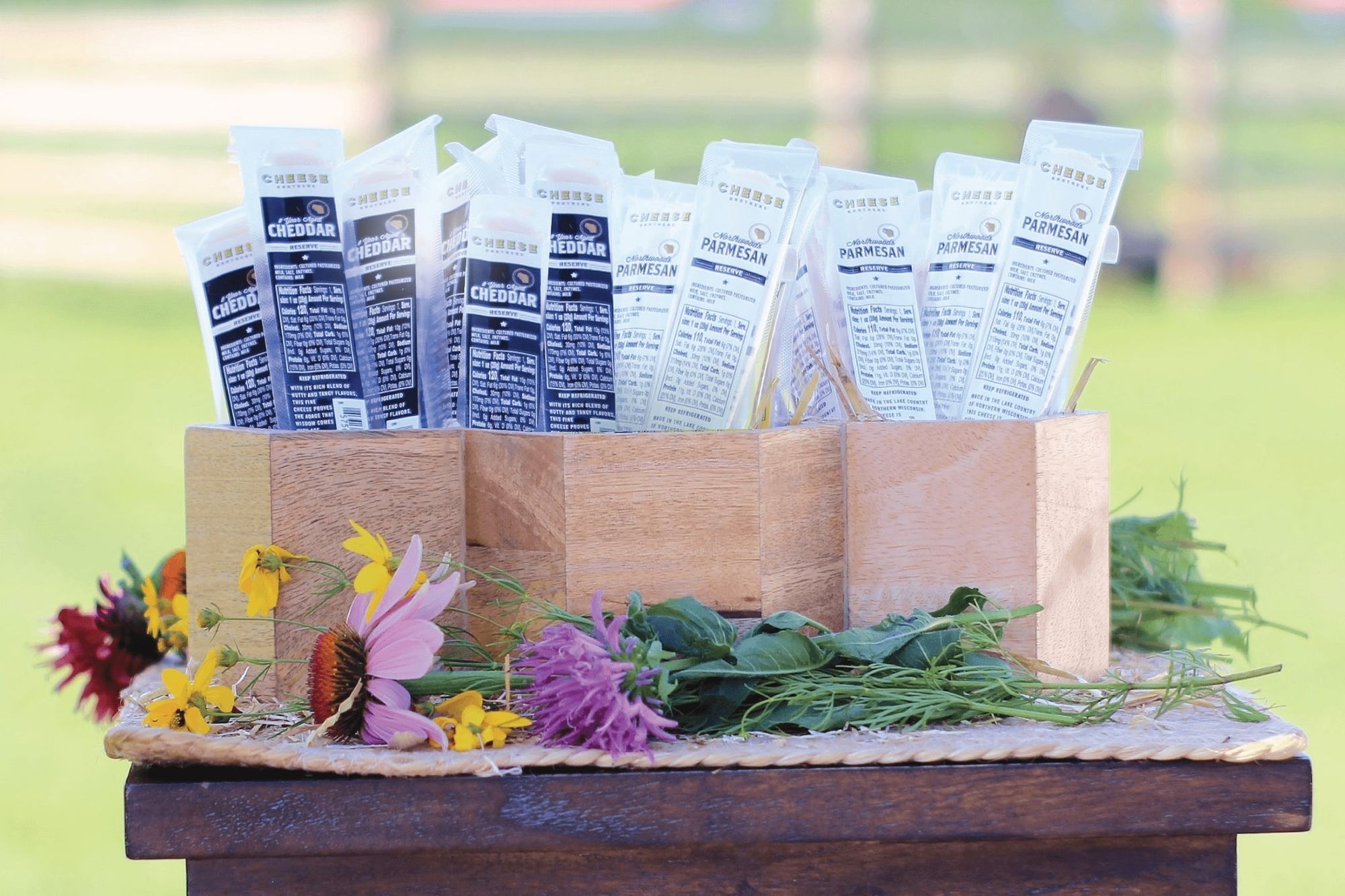 Gourmet Cheese Snack Sticks - 15 Pack Sampler | Cheese Brothers