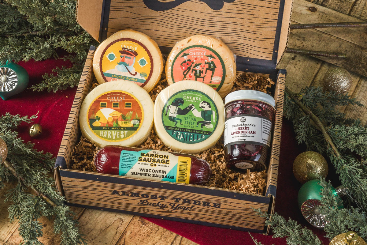 The Best Gifts Are Cheesy Holiday Gift Pack