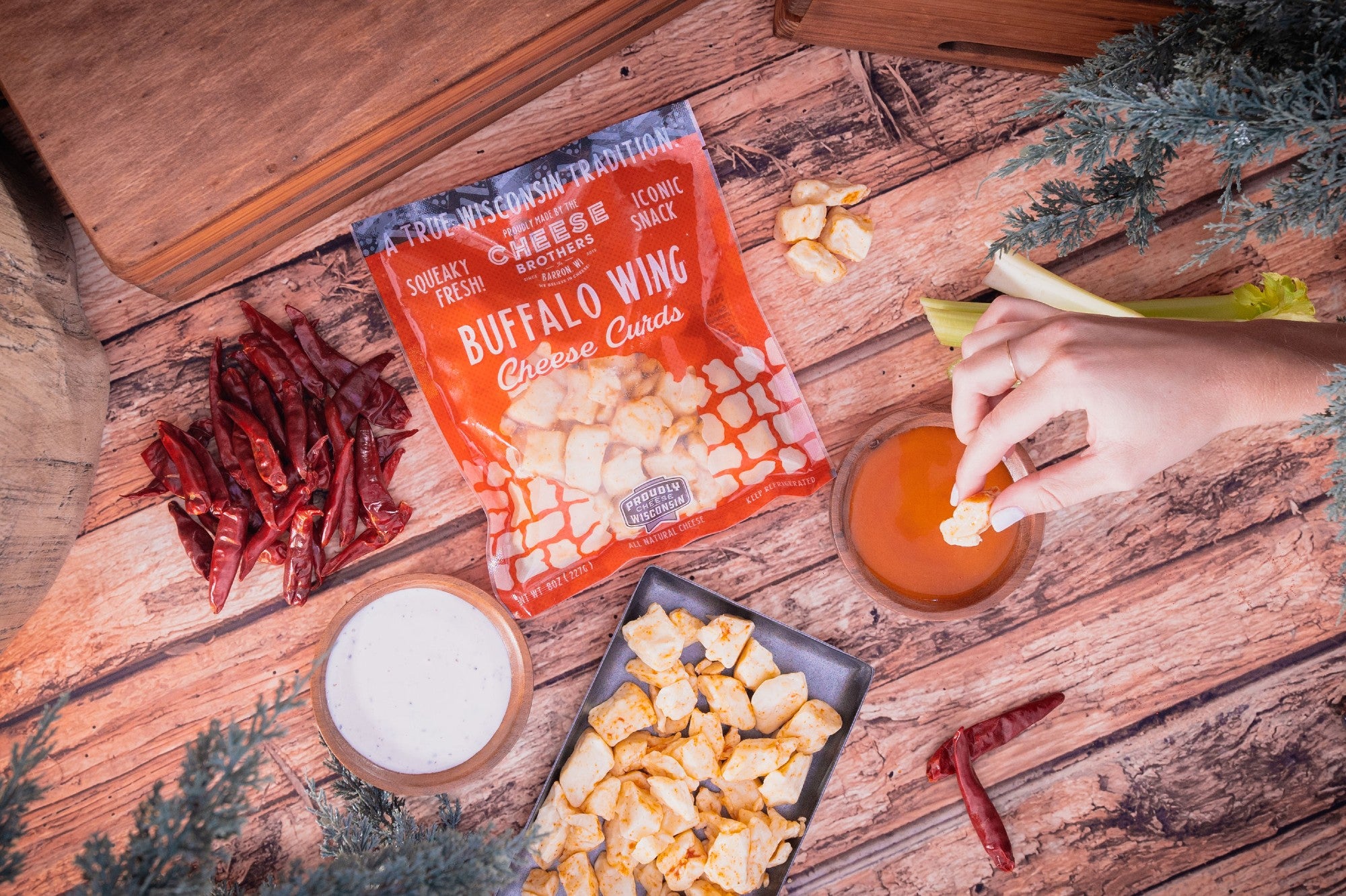 Wisconsin Cheese Curds Sampler | Made Fresh Daily