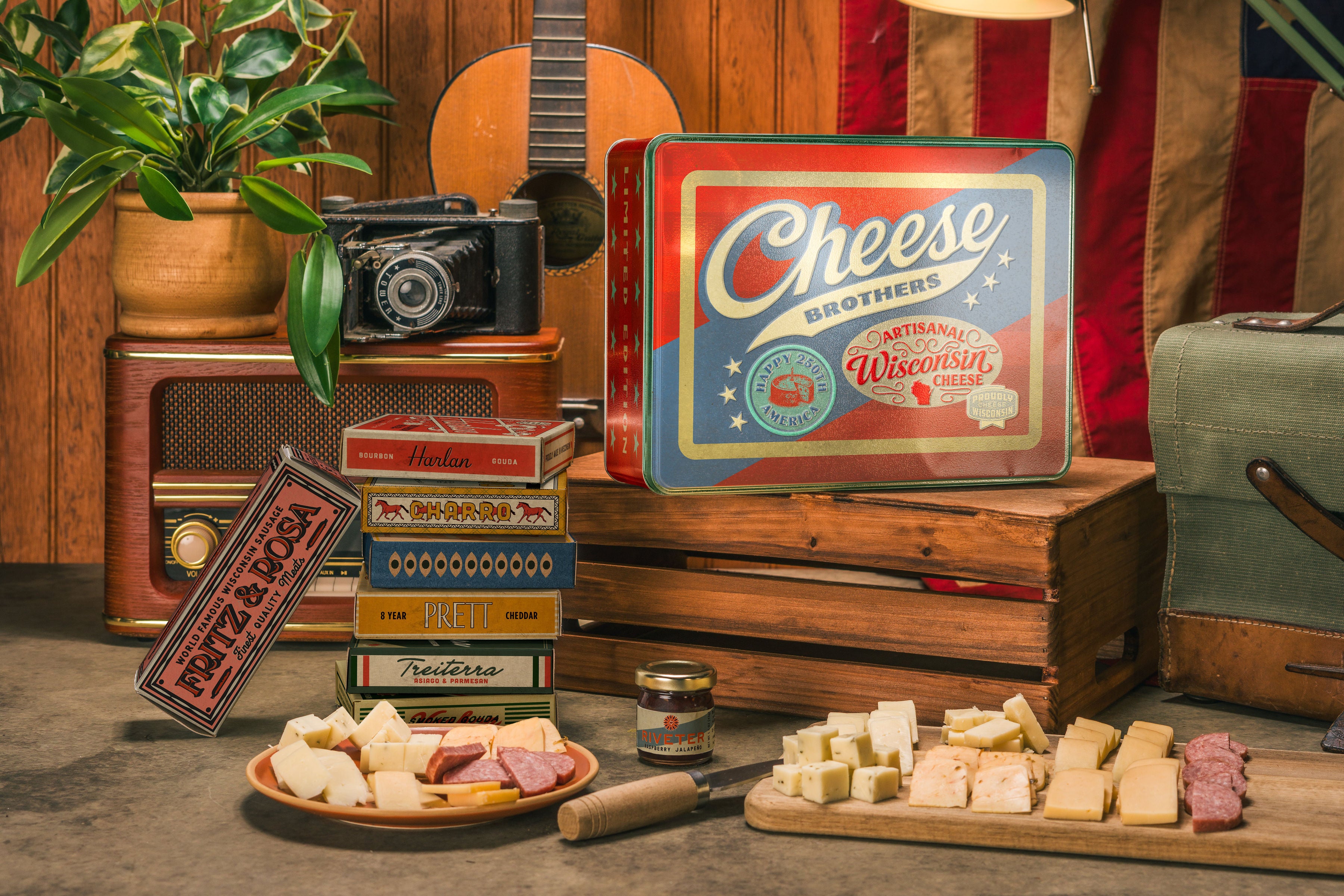 250th Anniversary Americana Gift Tin (Preorder for Father's Day or 4th of July)