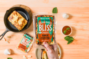 Garlic Golden Baked Bliss Cheese