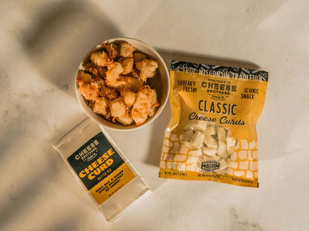 Wisconsin Cheese Curds and Batter Mix Combo Pack