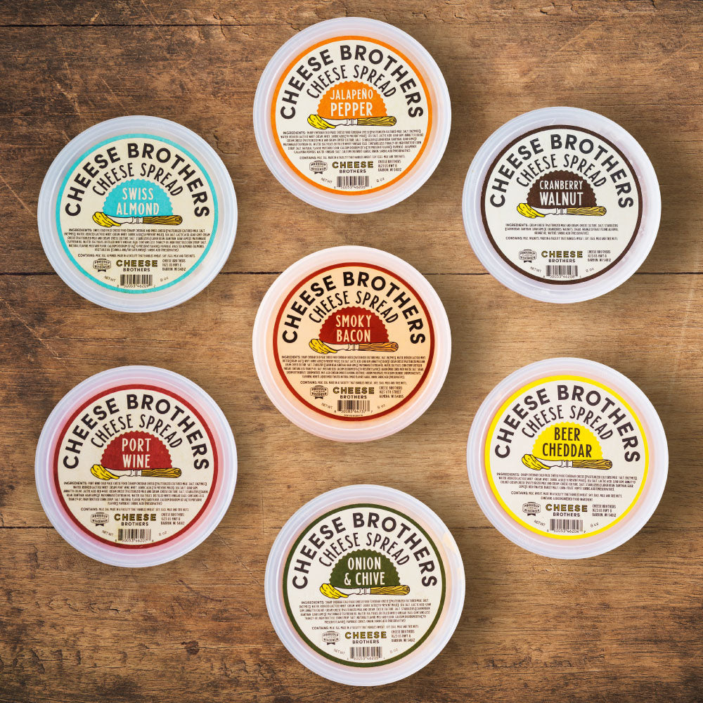 Artisan Cheese Spread Sampler (7-Pack)