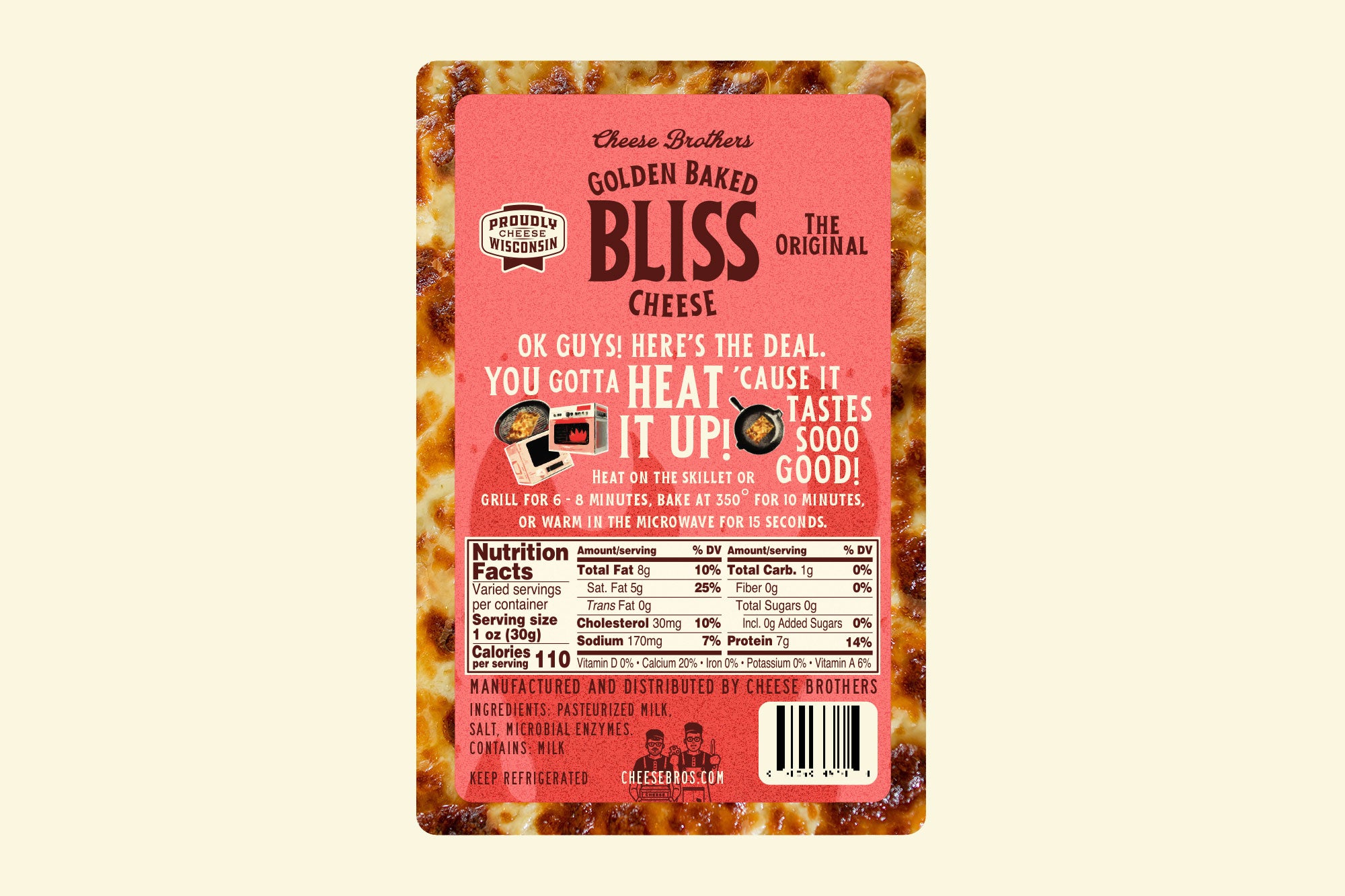 Golden Baked Bliss Cheese Order Online Wisconsin Bread Cheese