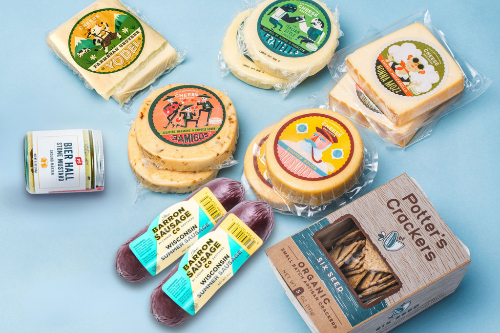 "World's Cheesiest Dad" Cheese Gift for Dad
