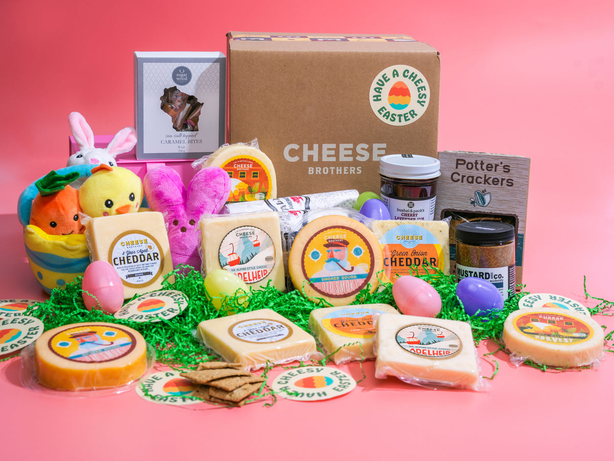Deluxe &quot;Have a Cheesy Easter&quot; Gift Collection