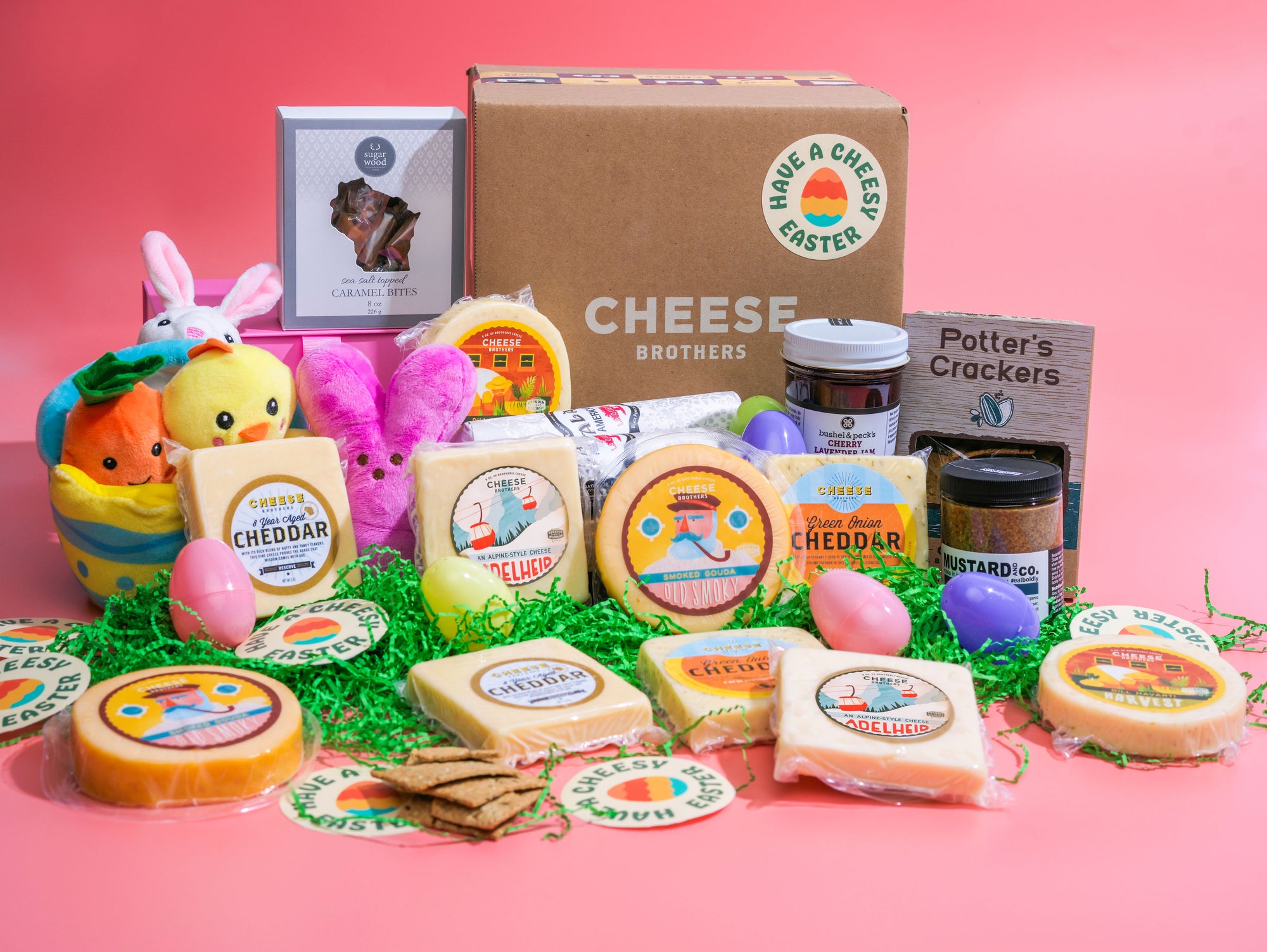 Deluxe "Have a Cheesy Easter" Gift Collection