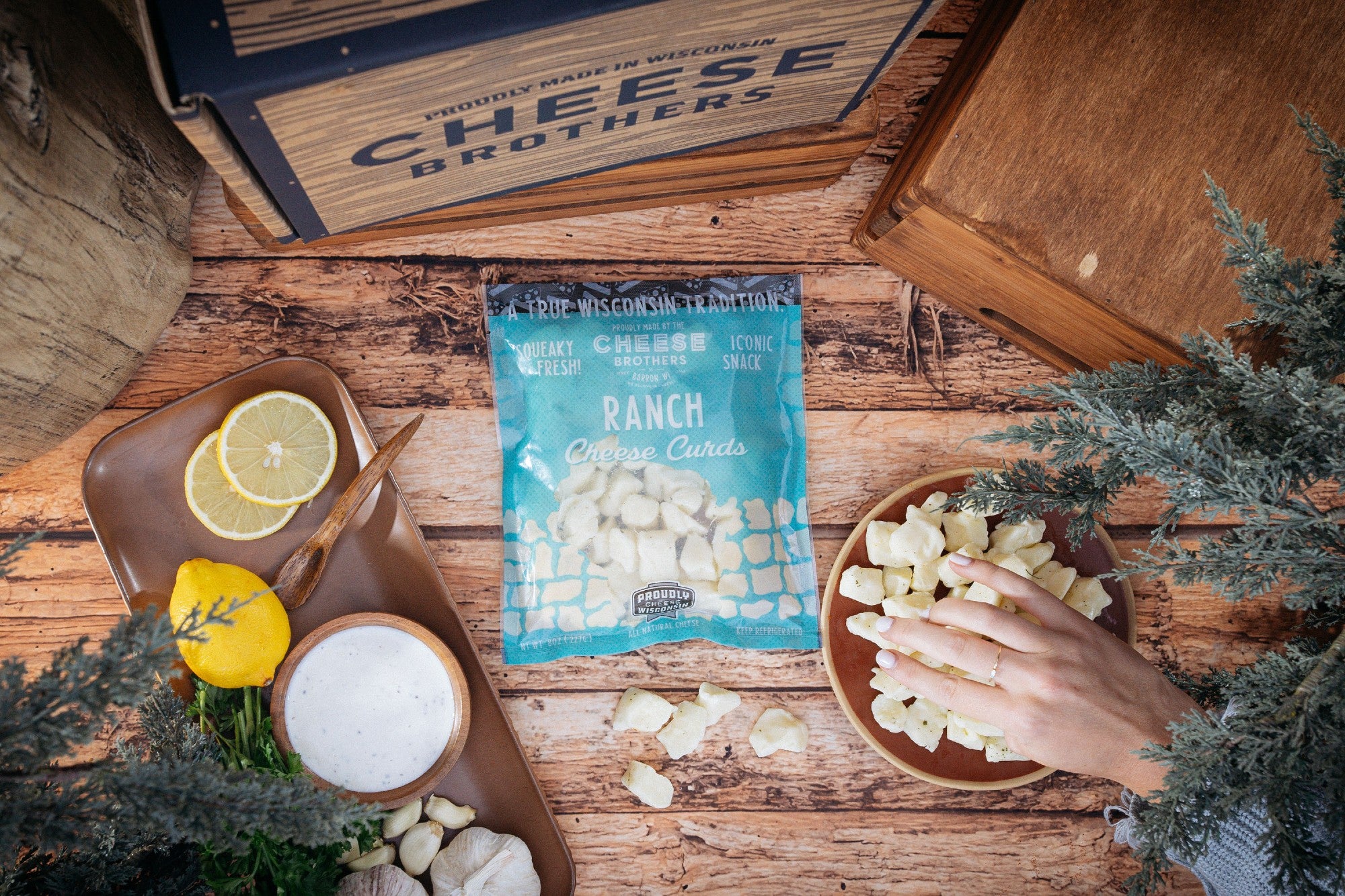 Wisconsin Cheese Curds Sampler Made Fresh Daily