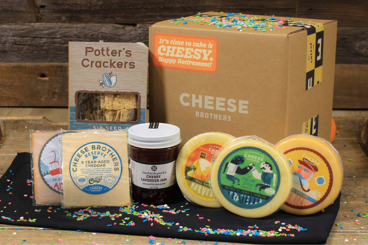&quot;Take it Cheesy&quot; Retirement Gift Basket