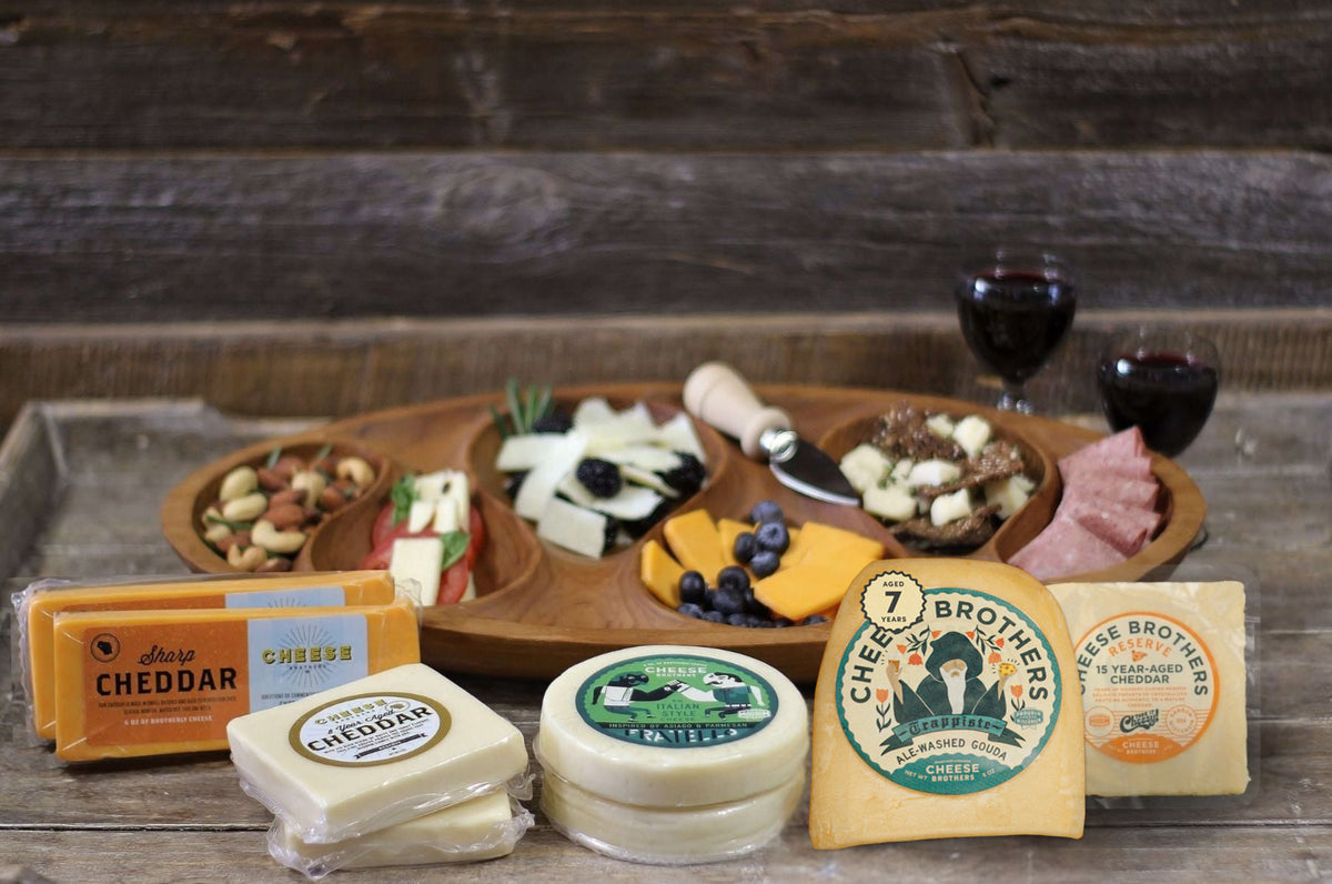 Sharp &amp; Flavorful Cheese Box (8 Cheeses)
