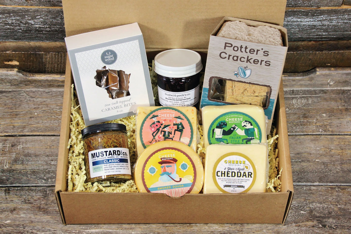 Brothers&#39; Favorites Wisconsin Cheese Box