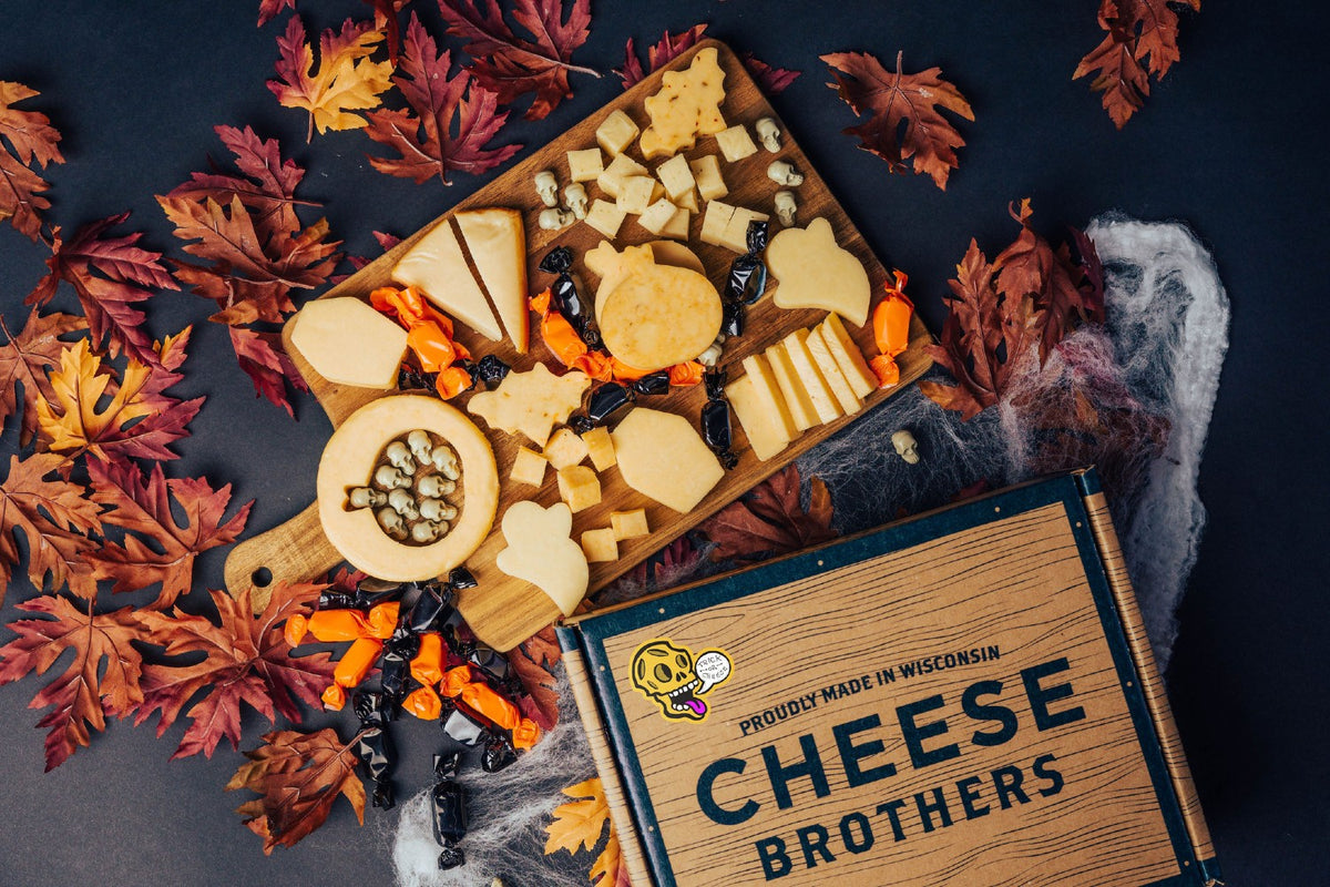 &quot;Trick or Cheese&quot; Halloween Gift Basket