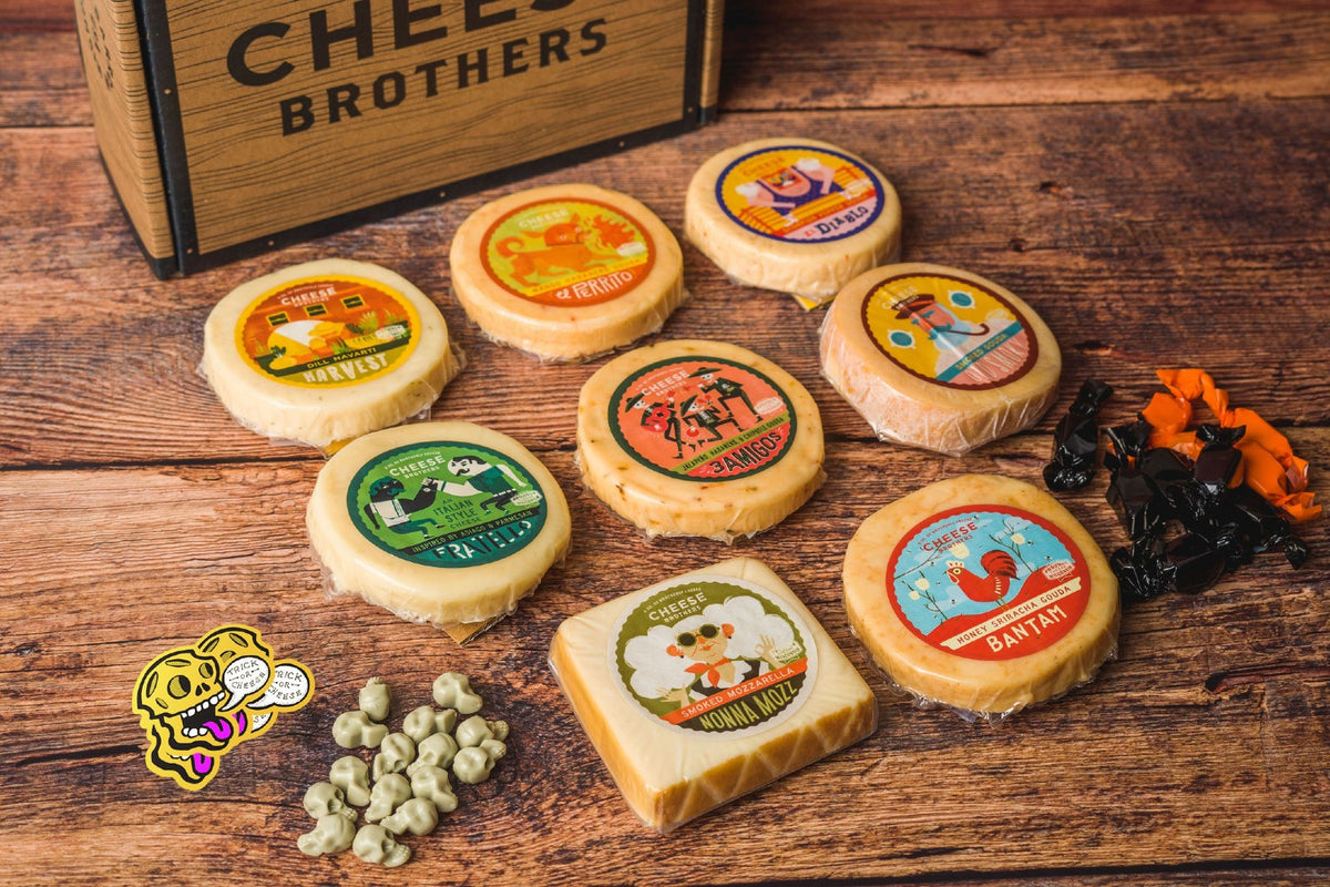 &quot;Trick or Cheese&quot; Halloween Gift Basket