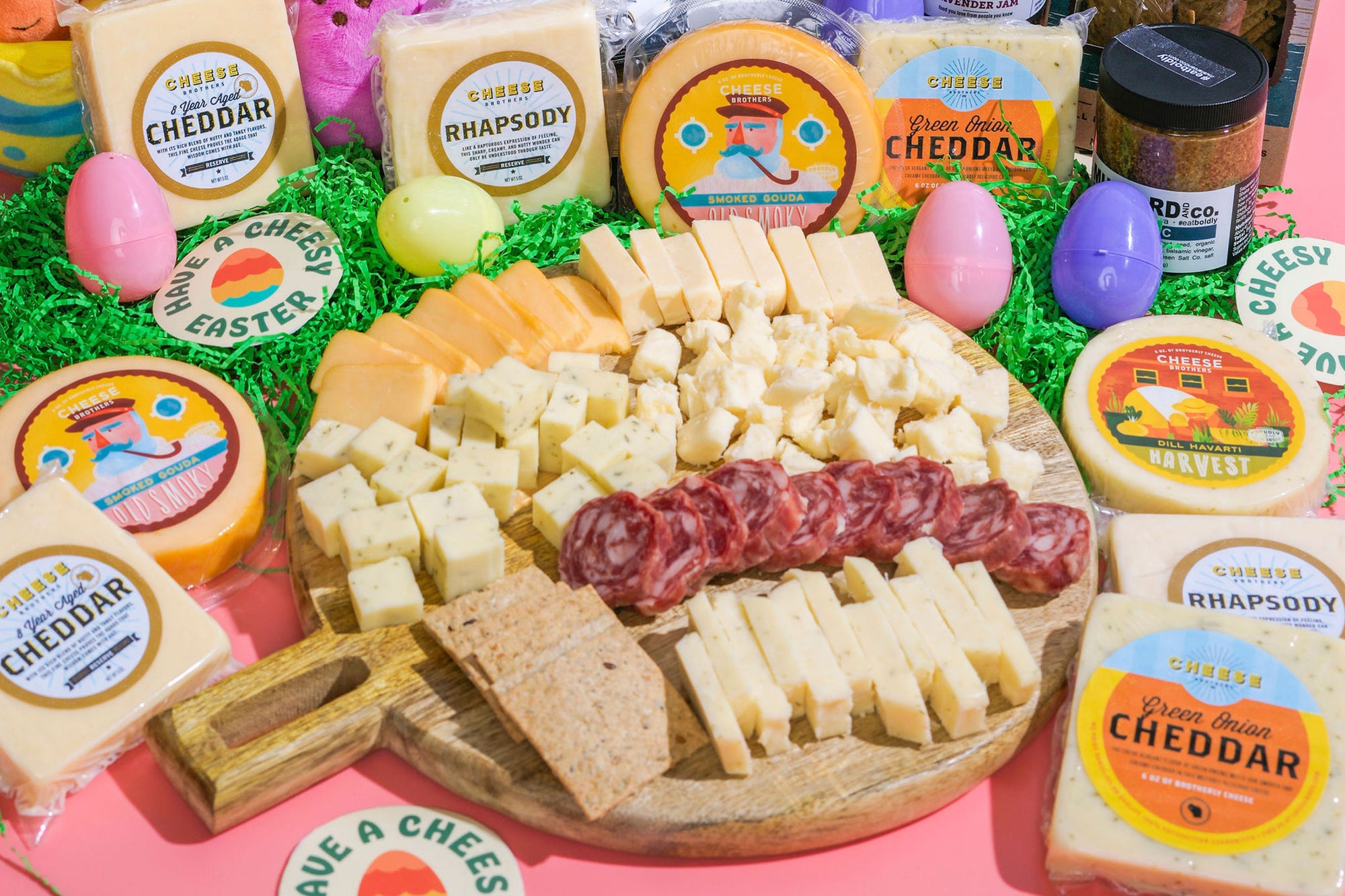 Deluxe "Have a Cheesy Easter" Gift Collection