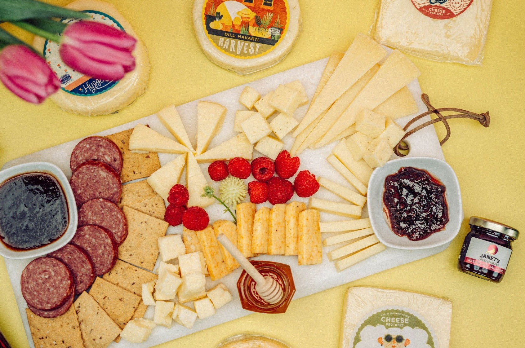 Deluxe "World's Cheesiest Mom" Gift Basket for Mom