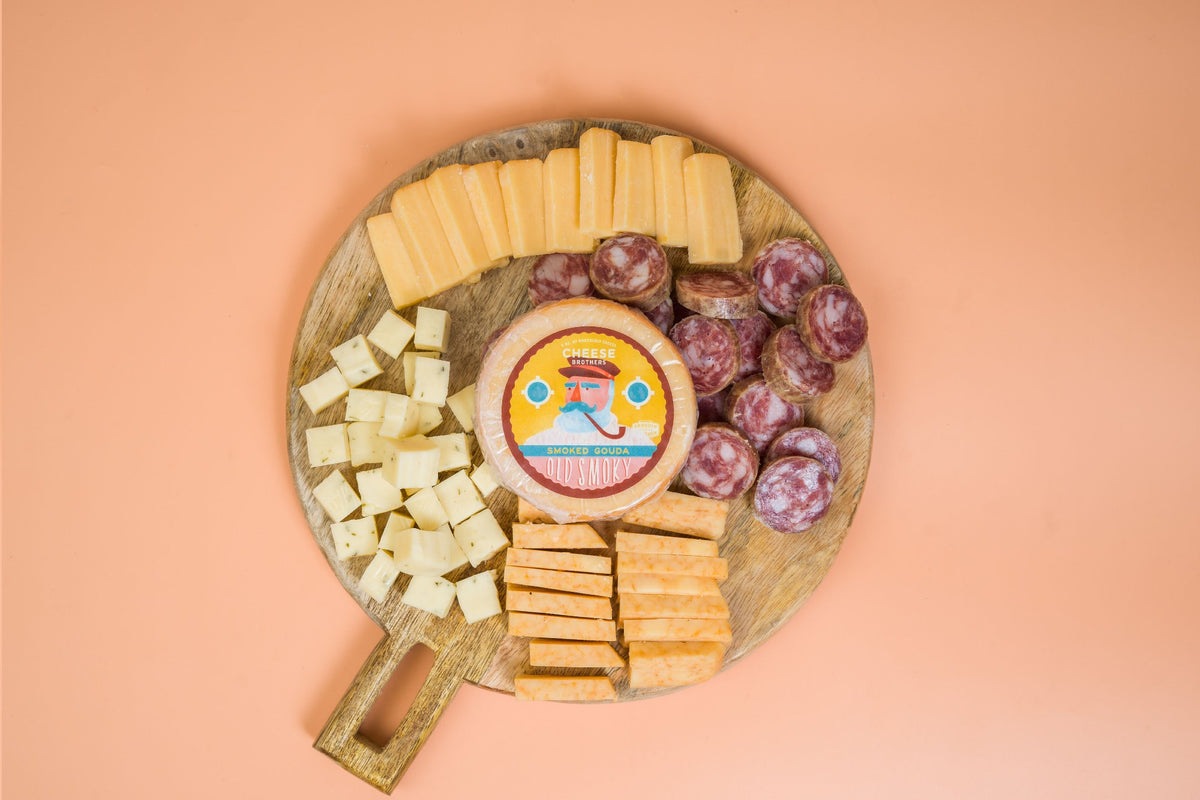 Wisconsin Cheese & Sausage gift boxes, Party platters